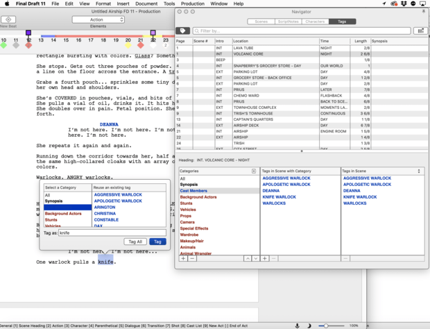 script writing software for mac